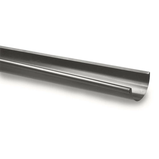 SIBA Gouttière DL gris métallique Ral 9007 125mm/2.00m